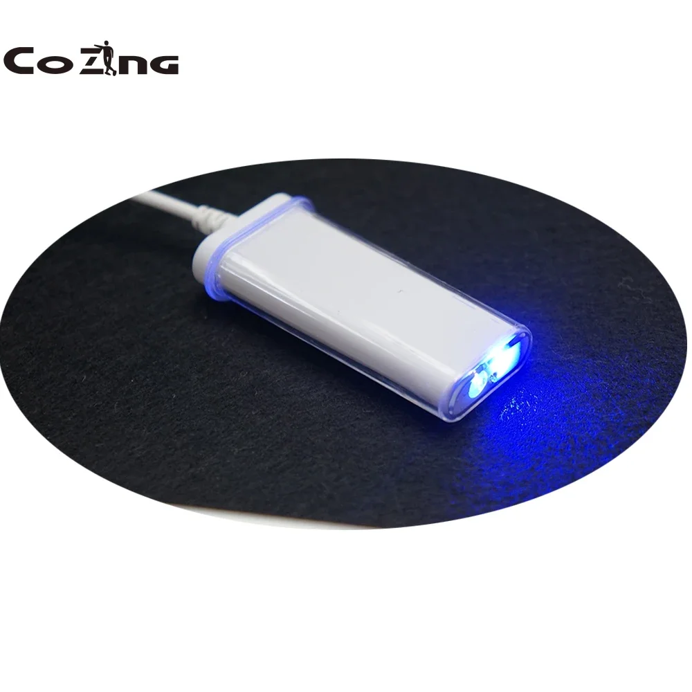 Portable Home Use UV Light + Blue Light Laser Therapy Equipment for Mouth Ulcer Pharyngitis with USB Type