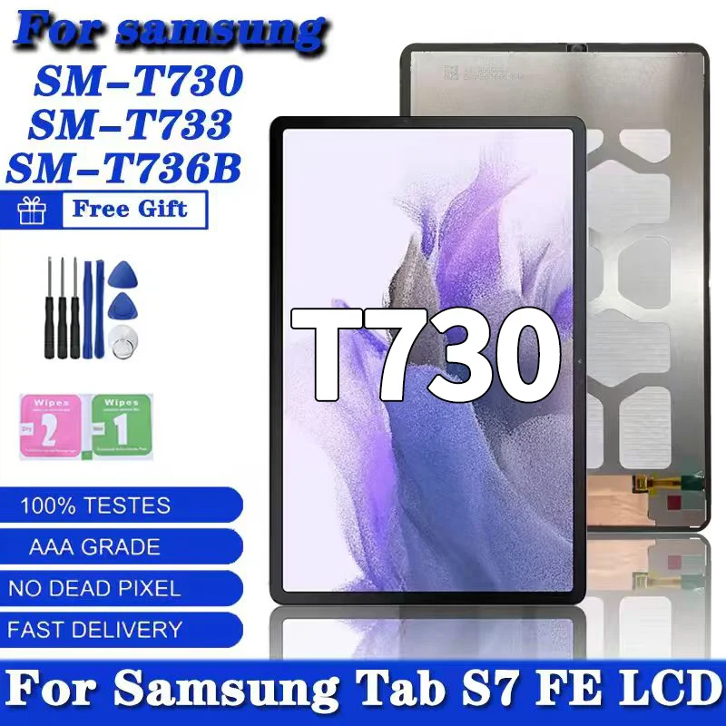 Tablet de 10 Pulgadas Samsung T730 T733 12,4pulgadas
