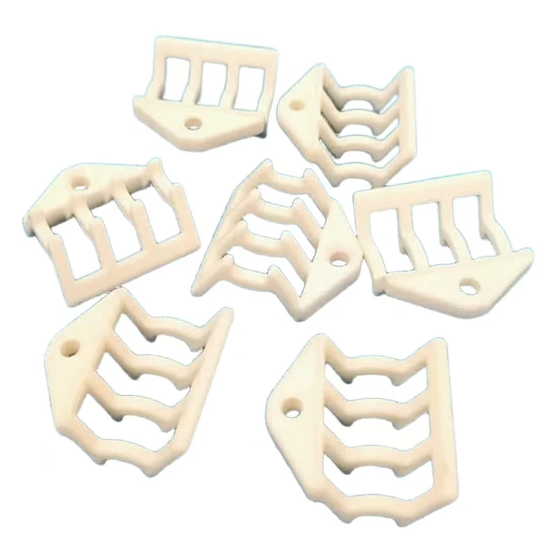 

Injection Mold ABS PVC PP Custom Injection Molding Beige Plastic Precision Injection Molded Adjustable Buckle with Holes