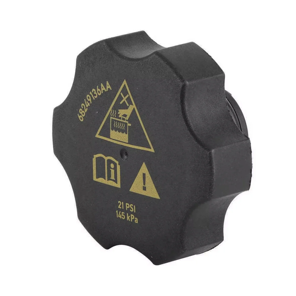 145kPa 68249136AA Car Radiator Expansion Water Tank Cap Cover for Chrysler for Dodge for Jeep for Saab
