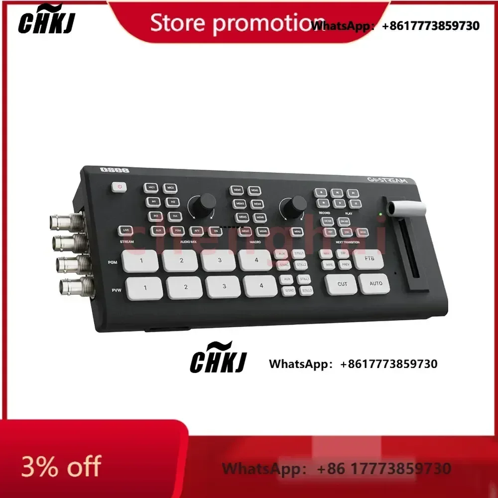CHKJ  for Osee GoStream Duet Live Stream Video Mixer Switcher SDI  Multiple  SD Record NDI HX Support Photo Studio Accessories
