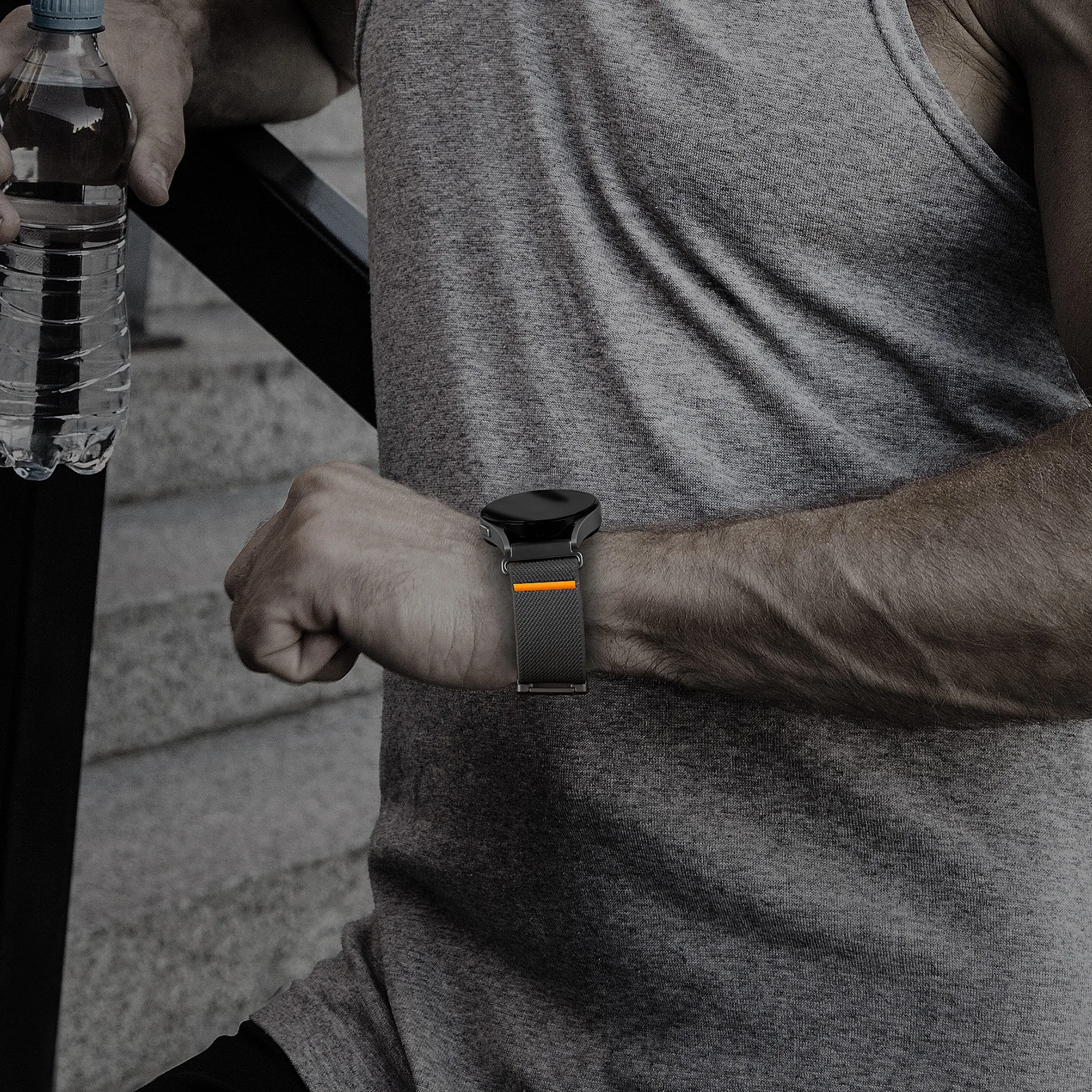 2 шт. 20 мм 22 мм ремешки для часов Samsung Galaxy Watch 7 6 5 4 40 мм 44 мм 6Classic 47 мм нейлоновый ремешок для Huawei Watch GT5 Pro 4 3