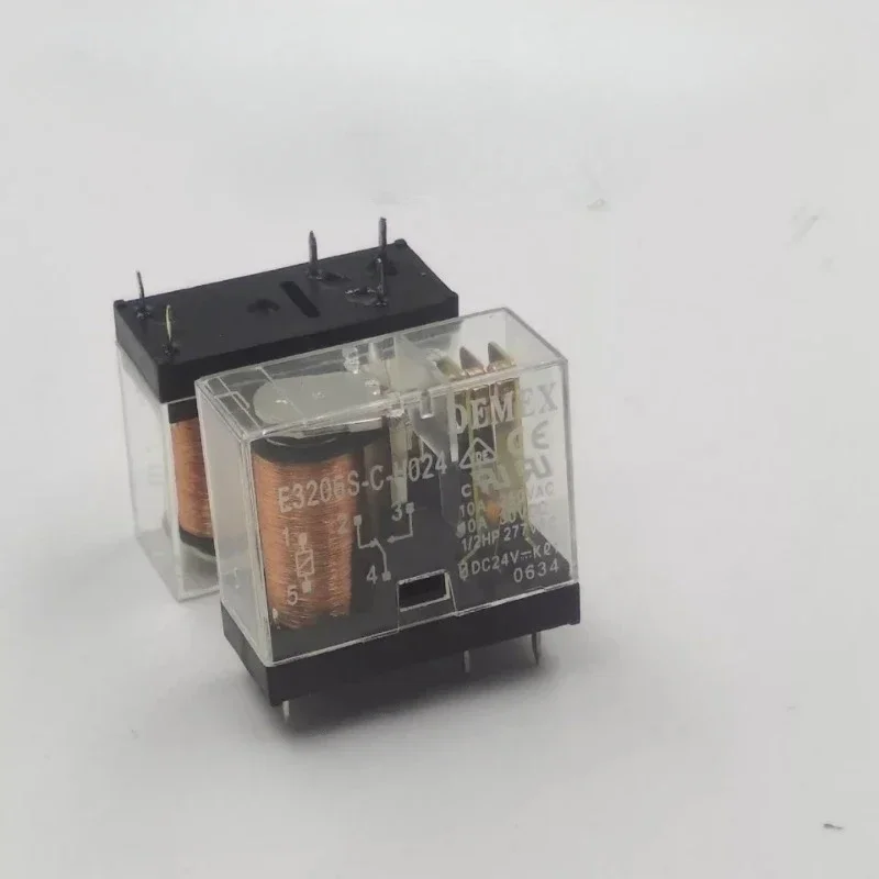 （Brand-new）1pcs/lot 100% original genuine relay:E3206S-C-HD24 24VDC 10A 5pins E3206S-C-H024