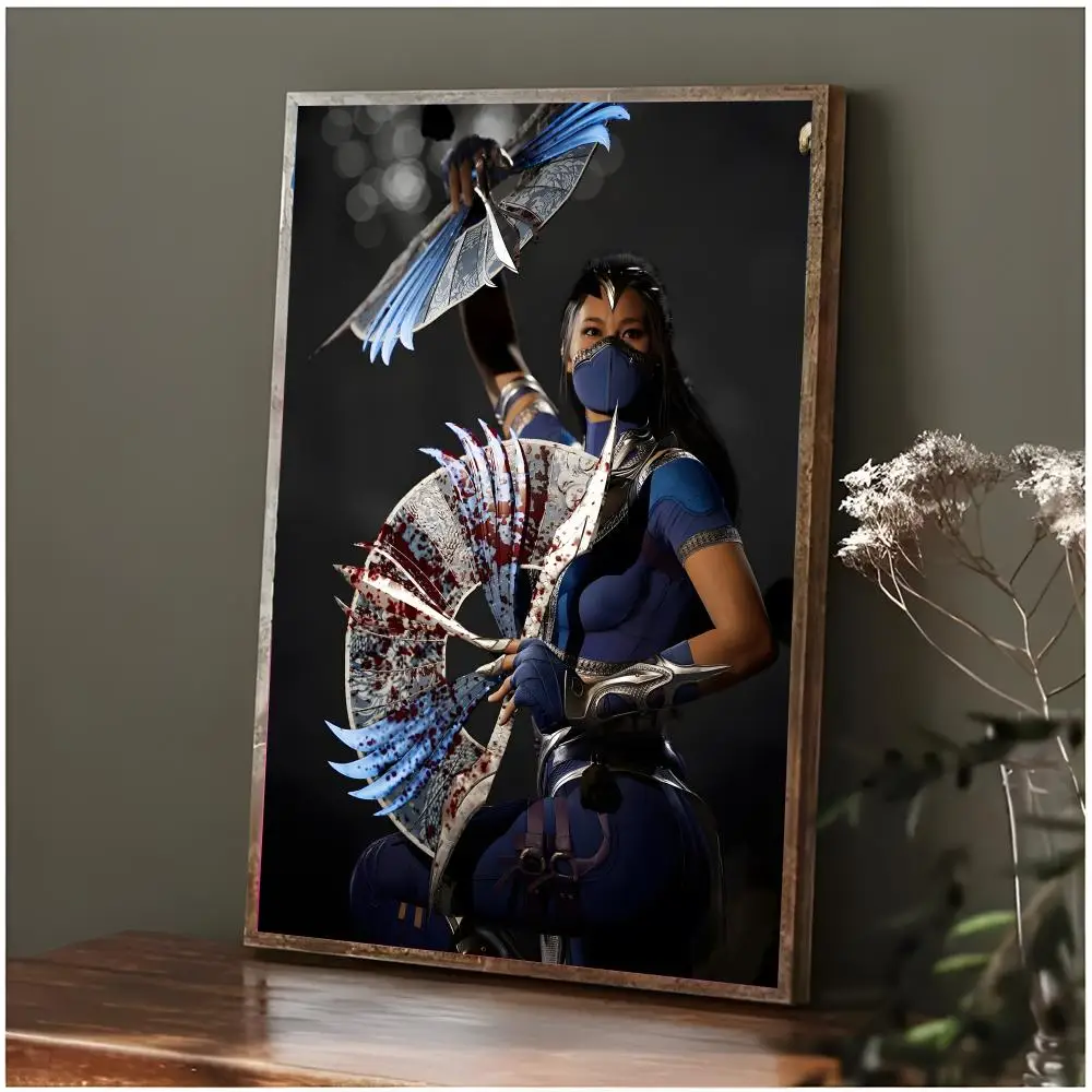 Game Character Mortal Kombat Poster Modern Wall Art Bedroom Living Room Print Unframed
