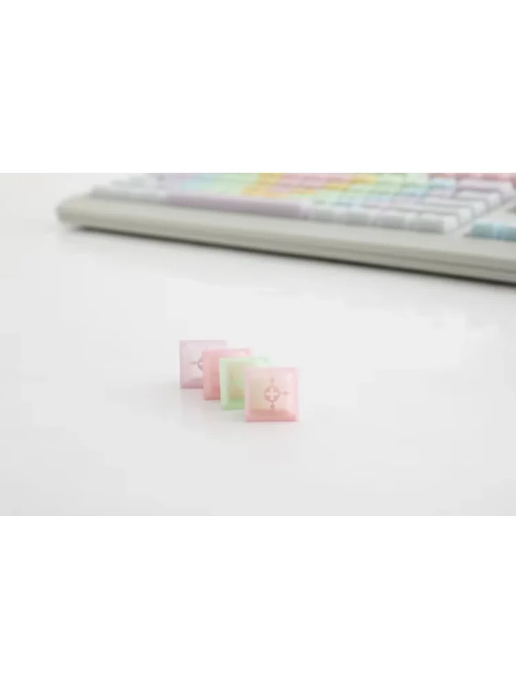 Jelly Rainbow Keycaps Teclado Mecânico Personalizado Keycaps 60/64/75/80/87/98/108