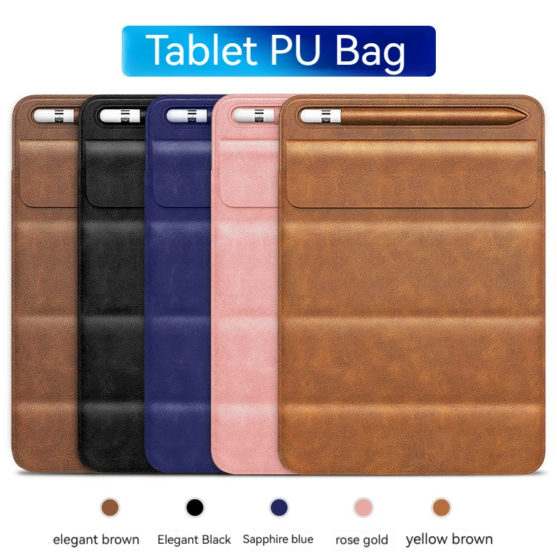 Tablet Bag For Ipad 7th 8th 9th 10.2 Generation Case Ultra Slim Stand Pu Cover For Pro 11 12.9 2020 2021 2022 Air 5 4 5/6th 9.7