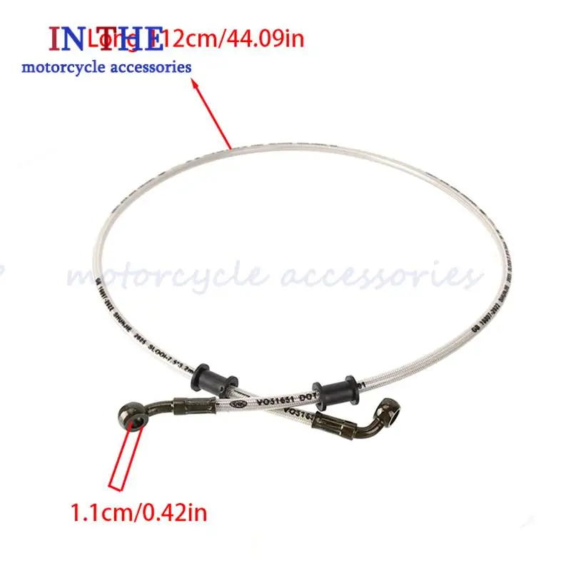 Motorcycle parts oil pipe 1M/1.1M/1.2M/1.5M/2M multiple sizes with spring or without spring oil pipe