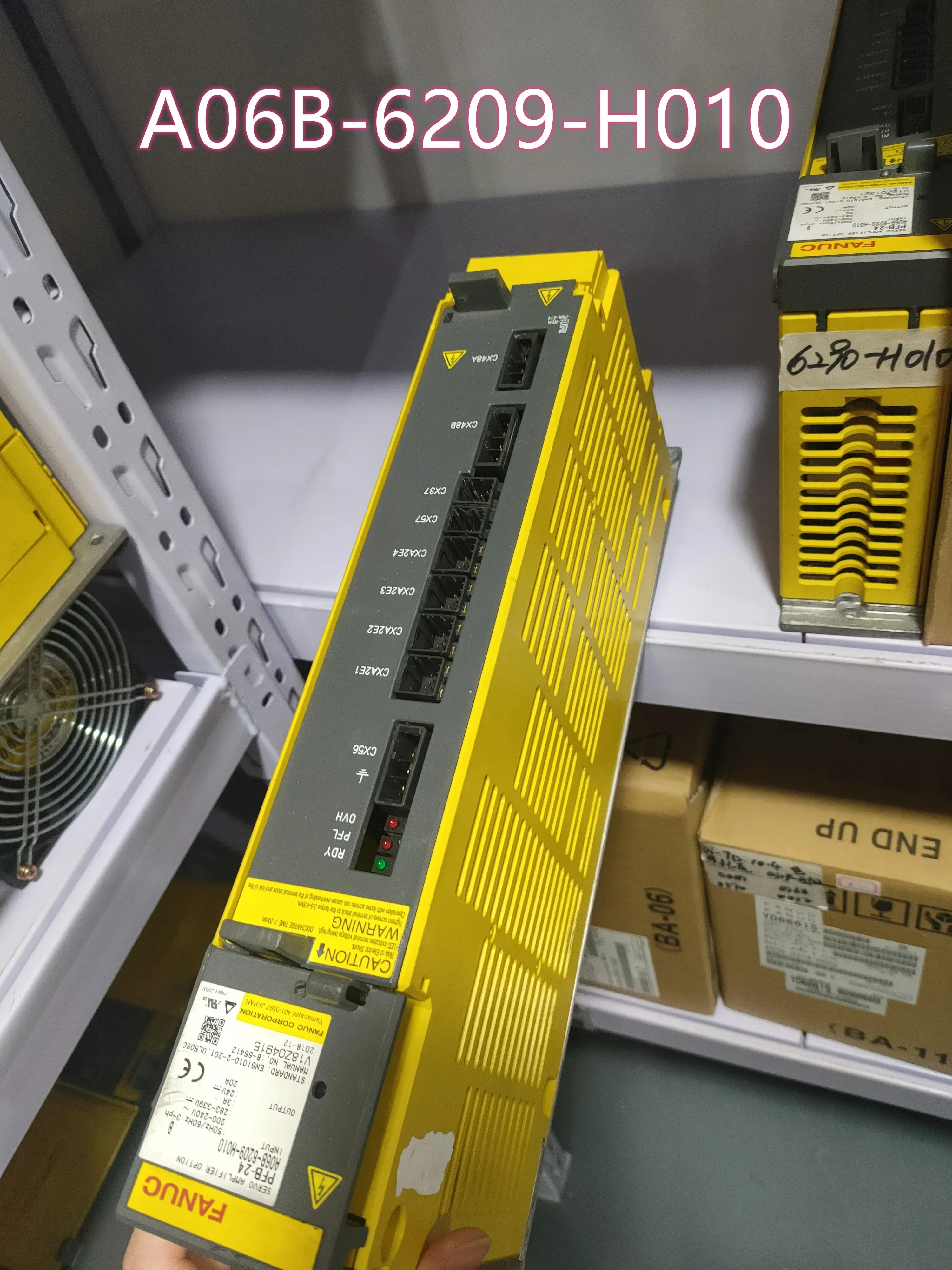 A06B-6209-H010 FANUC Servo  Amplifier option PFB-24 For CNC System