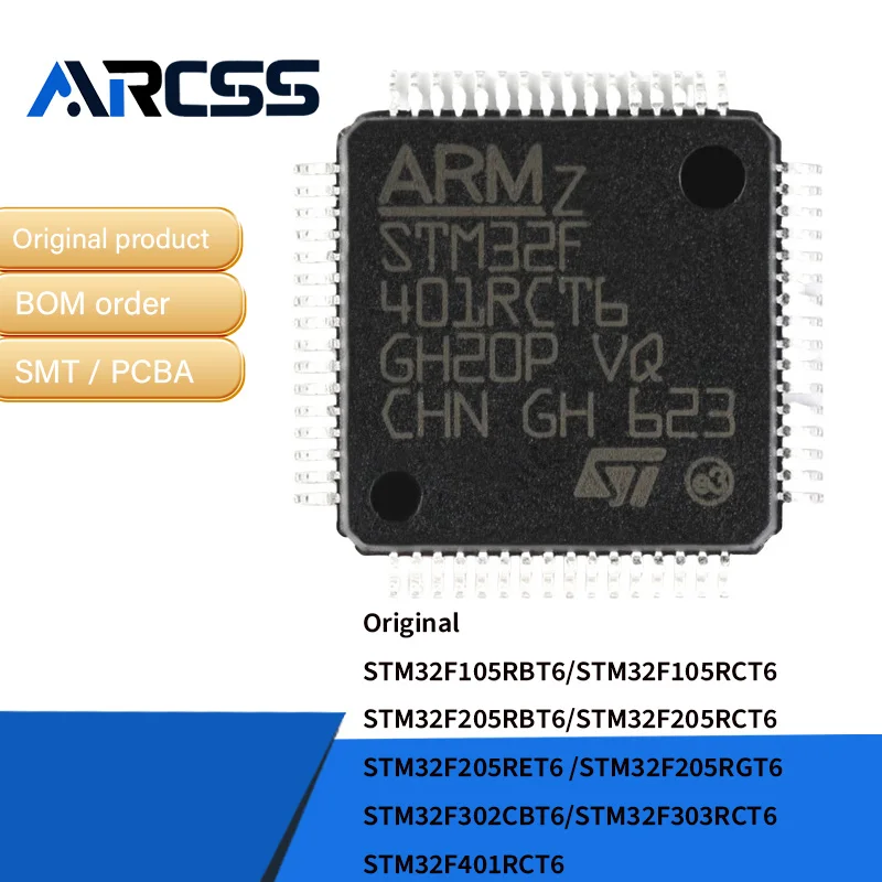 

STM32F105RBT6/STM32F105RCT6/STM32F205RBT6/STM32F205RCT6/STM32F205RET6 /STM32F205RGT6/STM32F302CBT6/STM32F303RCT6/STM32F401RCT6