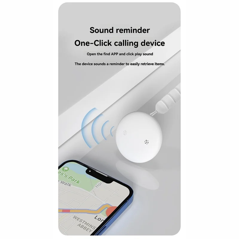 BNVN-4 قطعة لتحديد المواقع المقتفي مفتاح مكتشف بلوتوث العلامة الذكية جهاز تتبع صغير لتحديد المواقع الحيوانات الأليفة حقيبة مفاتيح مكتشف Airtag ل IOS