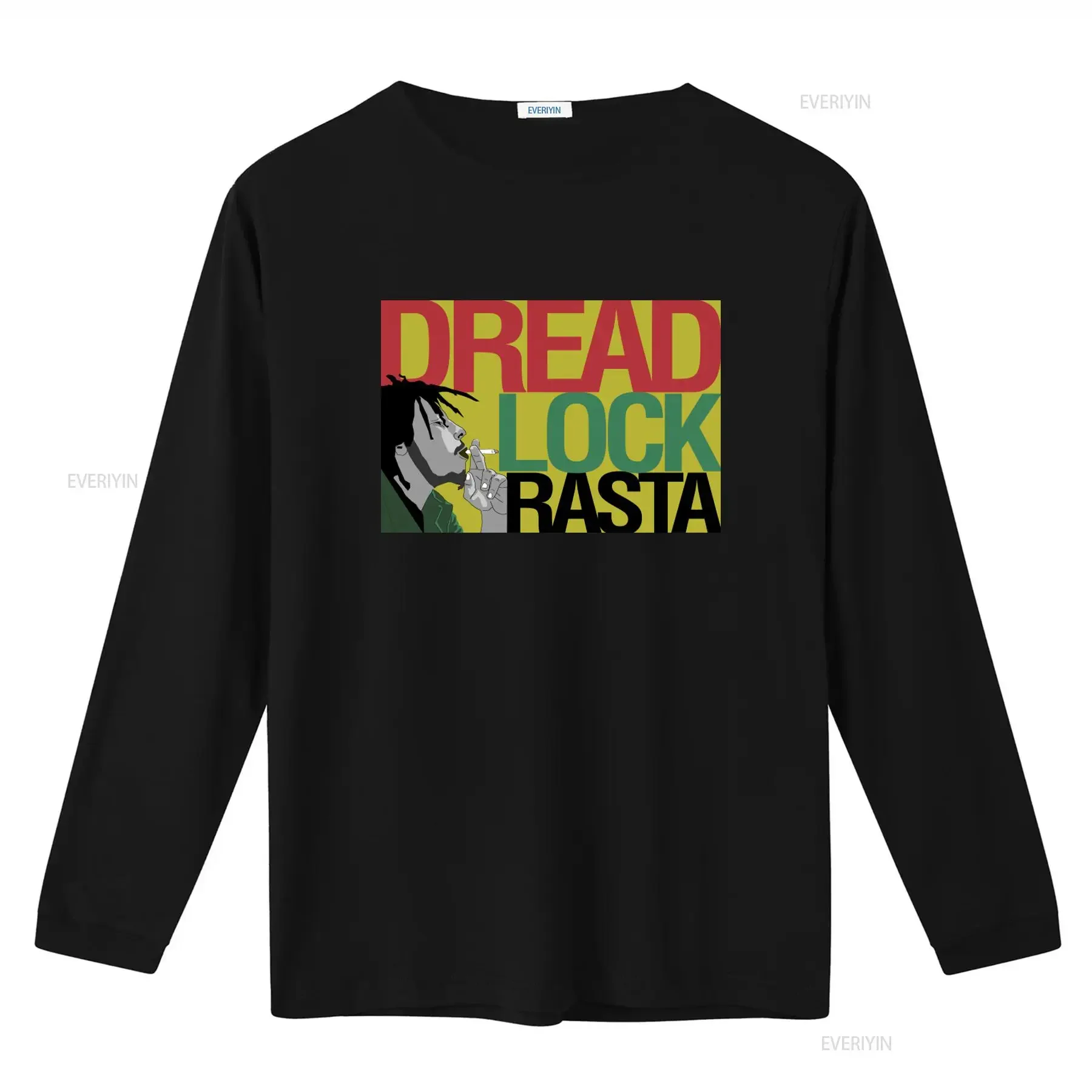DREAD LOCK RASTA REGGAE Style T Shirt Perfect Xmas Idea Multi Color Sizes S 2XL vintage Washed Versatile homme graphic Unisex