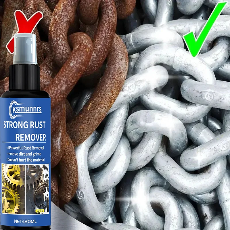 

NEW Car Maintenance Iron Powder Cleaning Super Rust Remover Cleaner Multi Purpose Rust Remover Spray MetalSurface Chrome Paint