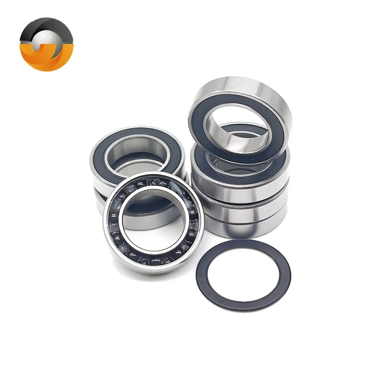 2Pcs Hybrid Ceramic Bearings 6800 6802 6803 6805 6806 6901 6902 15267 16287 17287 18307 24377 2RS (ABEC-9) Bicycle Bearings