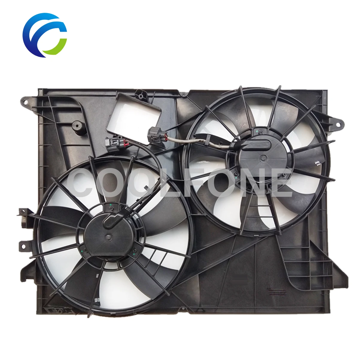 Electric Cooling Radiator Fan Assembly for GM CHEVROLET CAPTIVA C140 VAUXHALL OPEL ANTARA SATURN VUE 2011-2017 95297048 95410545