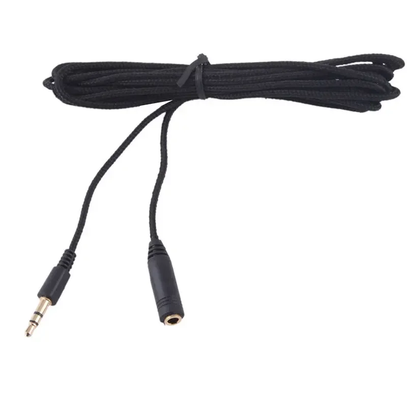 10 ft 3.5mm Male to 3.5mm Female Extension Adapter Audio Earphone Cable Headset #33164