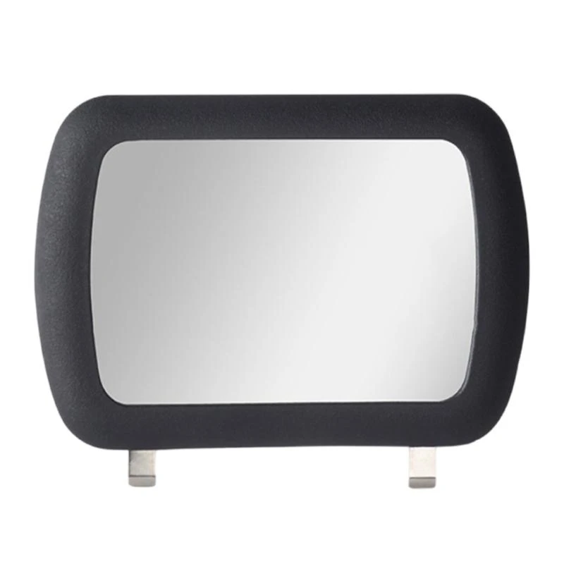 

Car Interior Sun Visors Makeup Mirror Stainless Steel Universal Adhesive for Women Girl Cosmetic Mirror