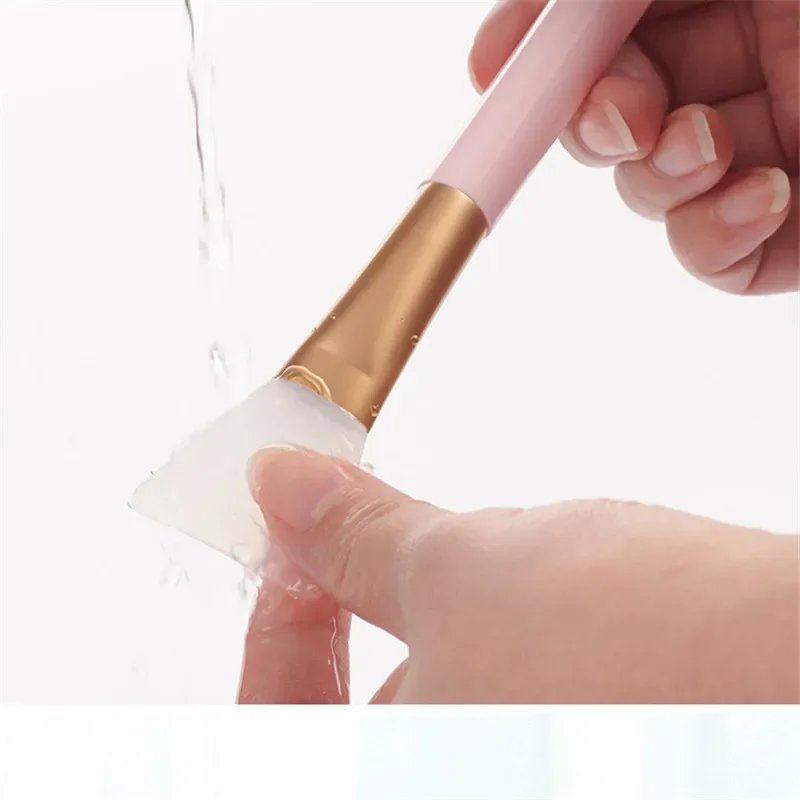 Silicone Brush Face Mask Glue Brush Gel Glue Resin Jewelry Making Homemade Facial Mask Stirring Brush Smear Supplies Tool 1pcs