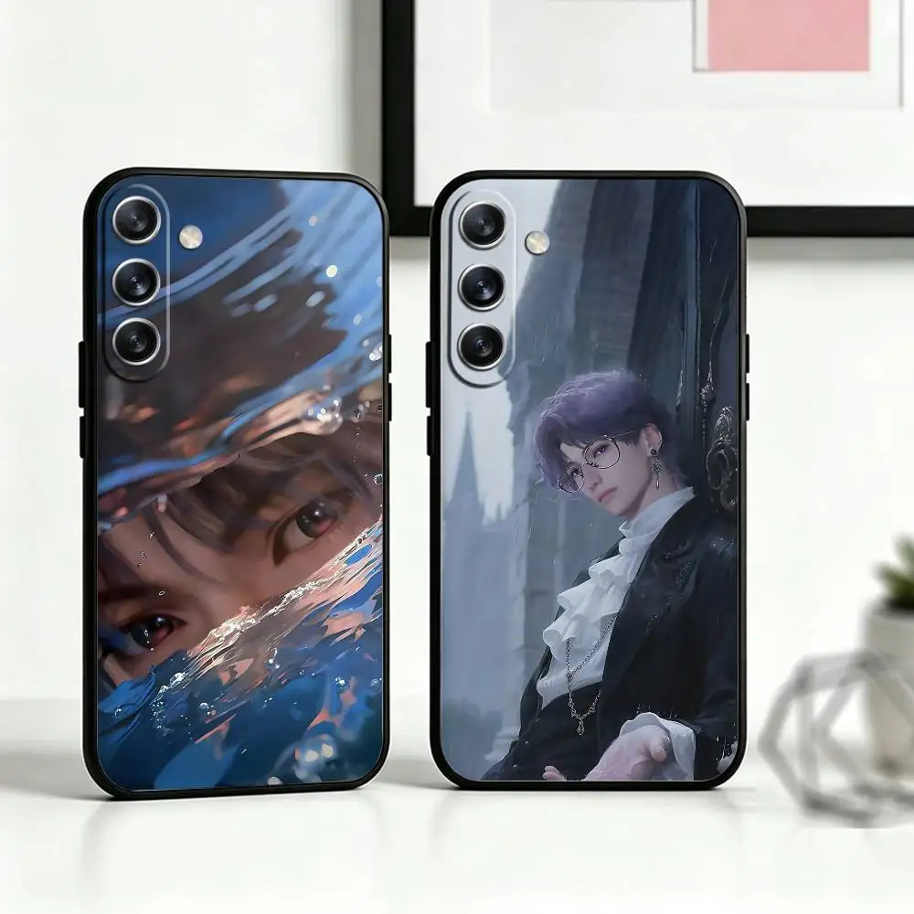 COOL Rafayel Qi Yu Phone Case For Samsung Galaxy A73,A72,A71,A70,A53,A52,A51,Others Soft Black Cover