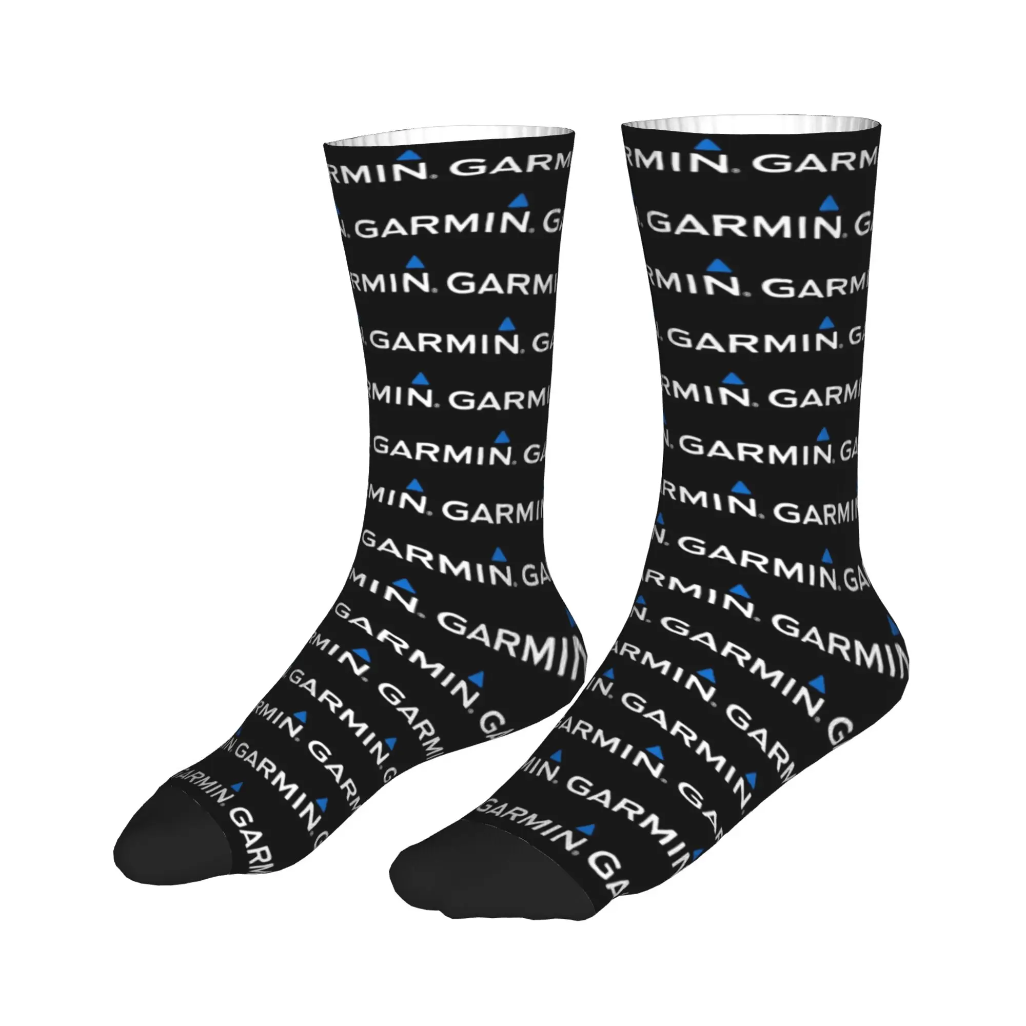 

Носки на все сезоны GARMIN Sport Socks, забавные носки средней длины для мужчин и женщин, рождественские подарки