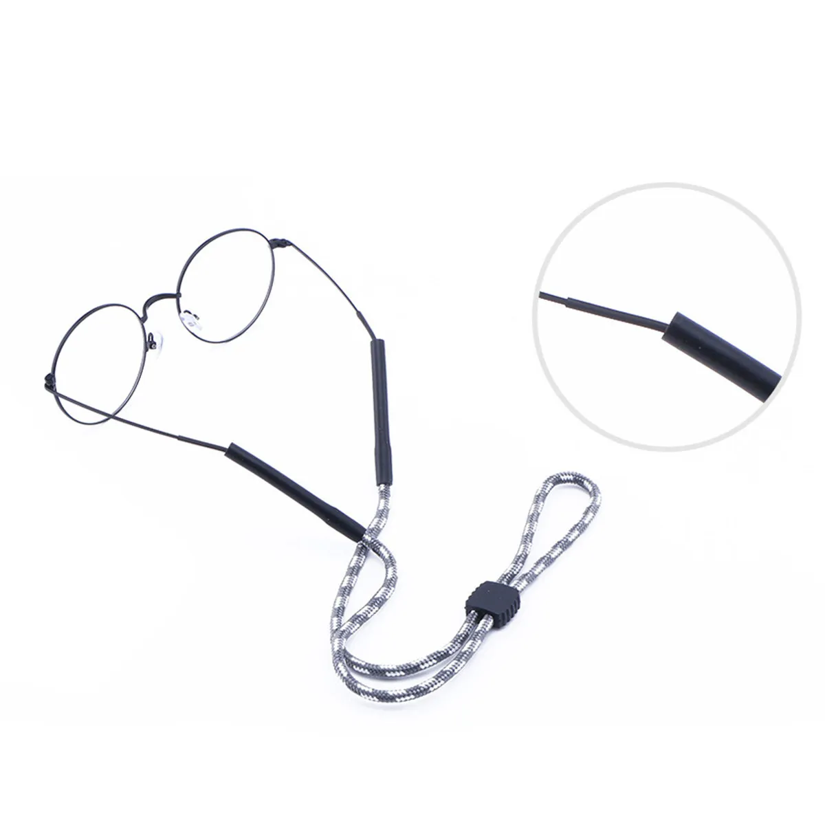 

2 шт. хлопковых шнурков-держателей для очков с защитой от зацепов, длинные спортивные ремешки для очков, аксессуары для путешествий и походов