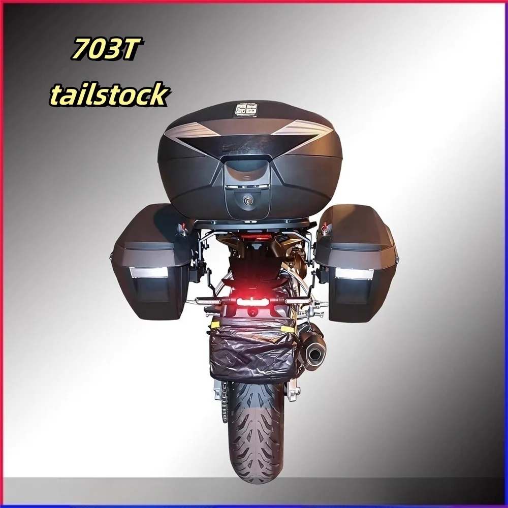 For Zontes 703T 703 T Side Box Bracket SHAD Side Box Bracket Luggage Rack Three Box Retro Side Bag Original Car Modification