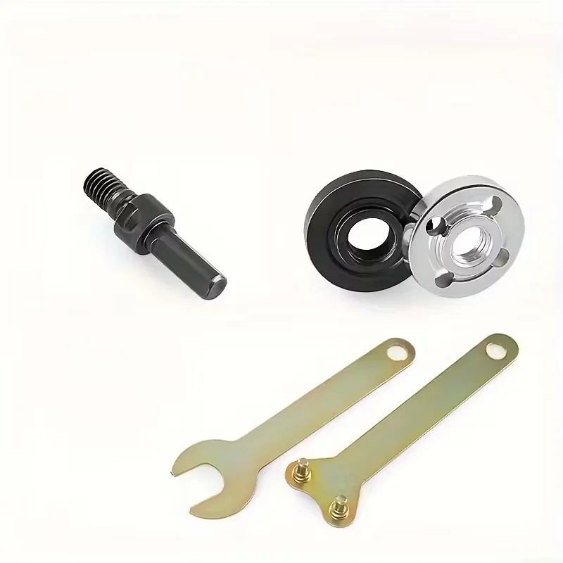 5-stück Hand Bohrer Winkel Grinder Pleuel Elektrische Bohrer Umwandlung Kopf Konverter Schneiden Winkel Grinder Zubehör