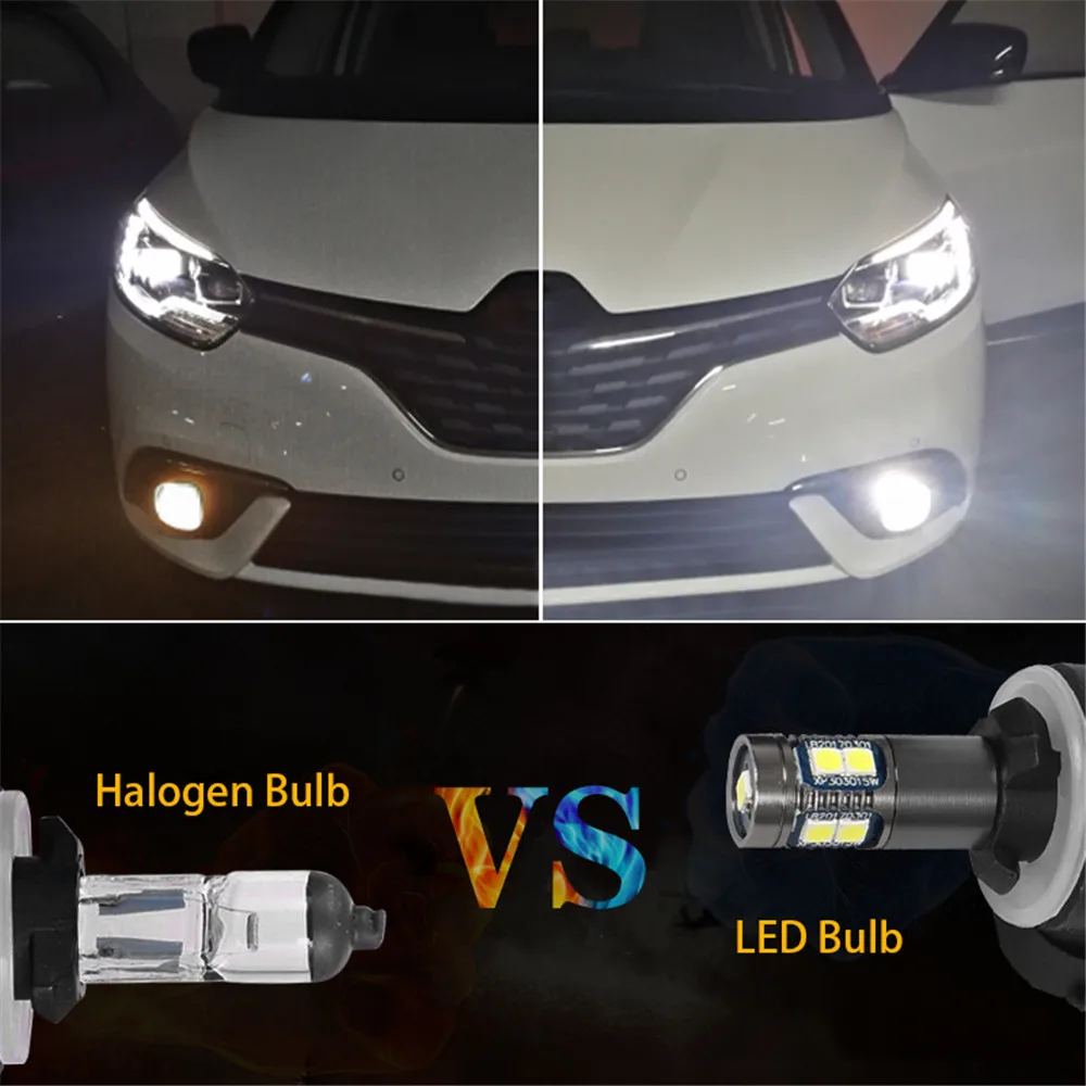 LED Car Light Front Fog Lamp 881 886 889 H28 888 894 896 898 Bulb For KIA Forte 2010 2011 2012 2013 Accessories