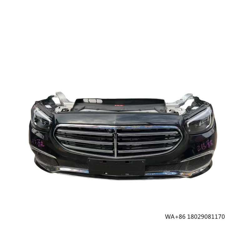 

Для E-Class W213. Новый передний бампер в сборе W238 с радиатором и фарами
