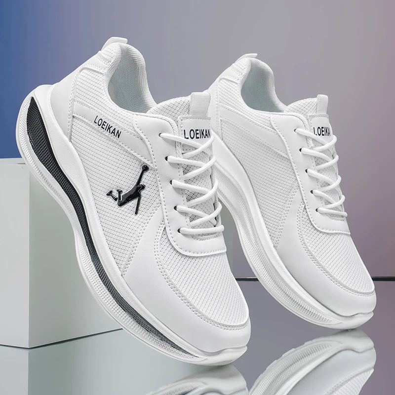 Men's Mesh Running Shoes - Perfect for Gym & Commute
