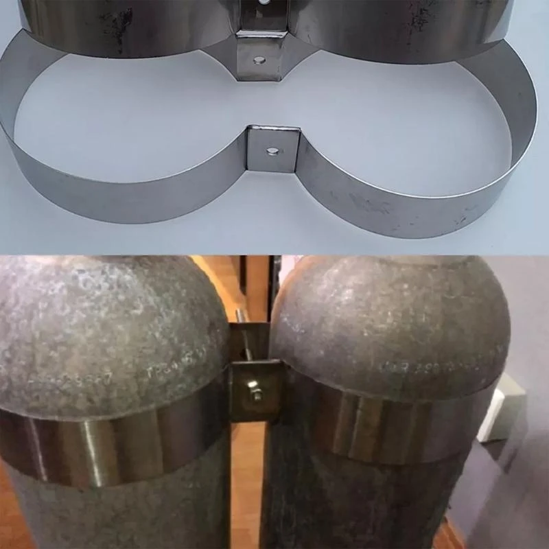 

Double Cylinder Bottle Retainer Double Twin Cylinder Tanks Mounting Band Retainer K1YF