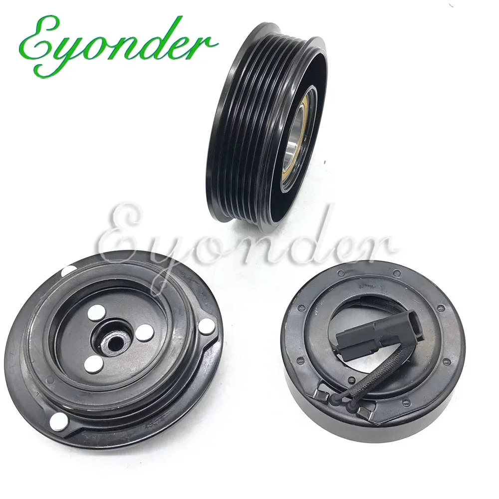 A/C AC Compressor Clutch Pulley for FORD FOCUS III 1.0 EcoBoost 1940541 2100873 F1F1-19D629-FC F1F1-19D629-FD F1F1-19D629-F2C