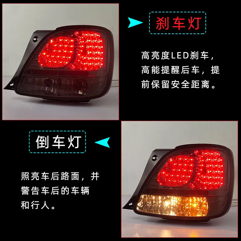 car bumper tail light for Lexus GS300 taillight Taillamp 1998~2005y car accessories for Lexus GS300 fog lamp