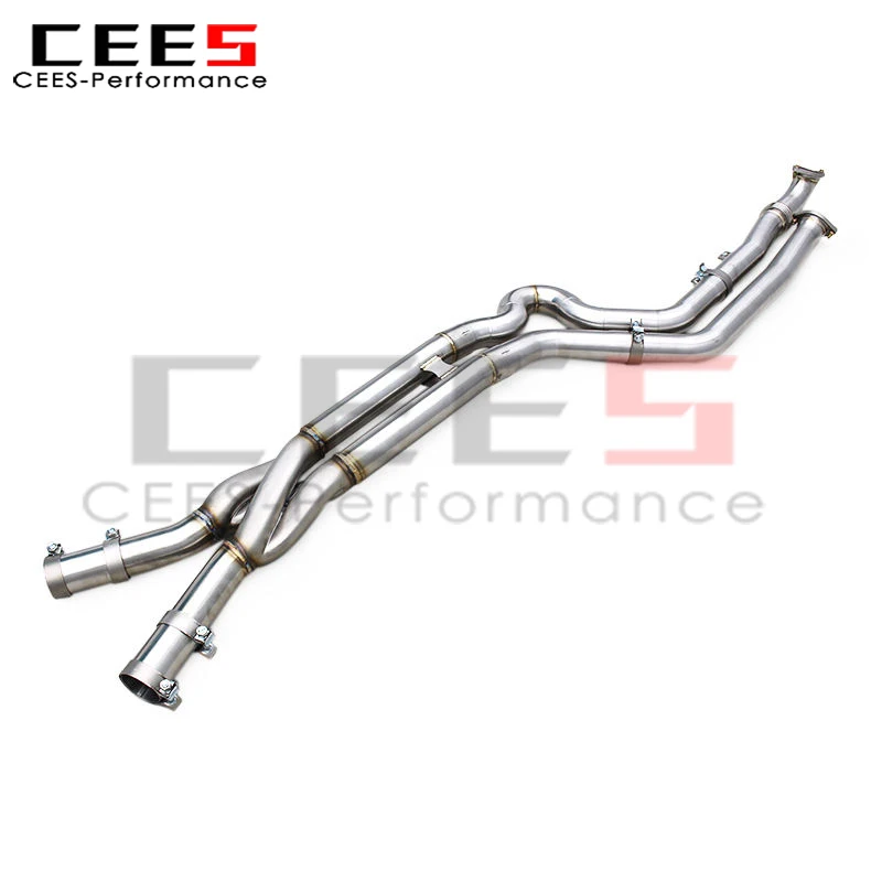 CEES Exhaust Middle Pipes for BMW M3/M4 G80/G82 3.0T 2021-2025 Racing Stainless Steel Equal Length Mid Pipe with Z Pipe Exhaust