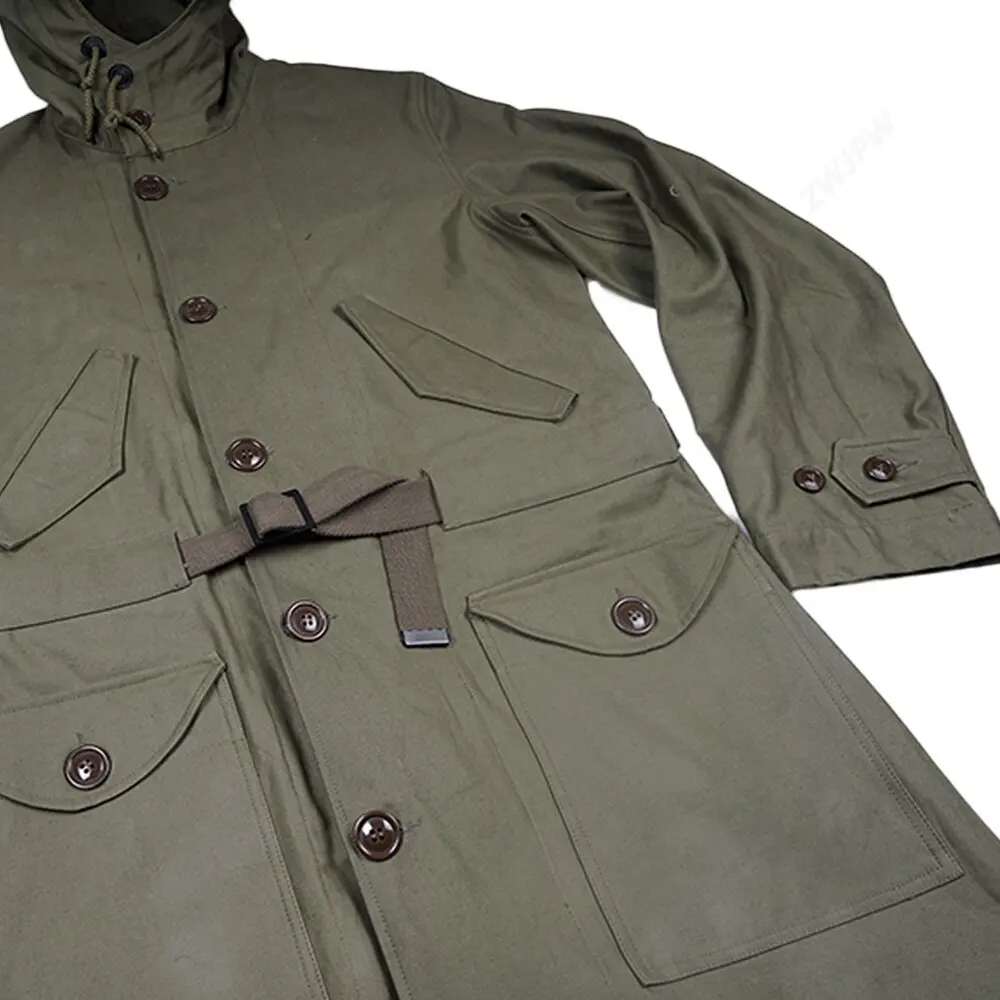 ww2 US army green outdoor M47 Windbreaker Pure cotton outdoor Coat