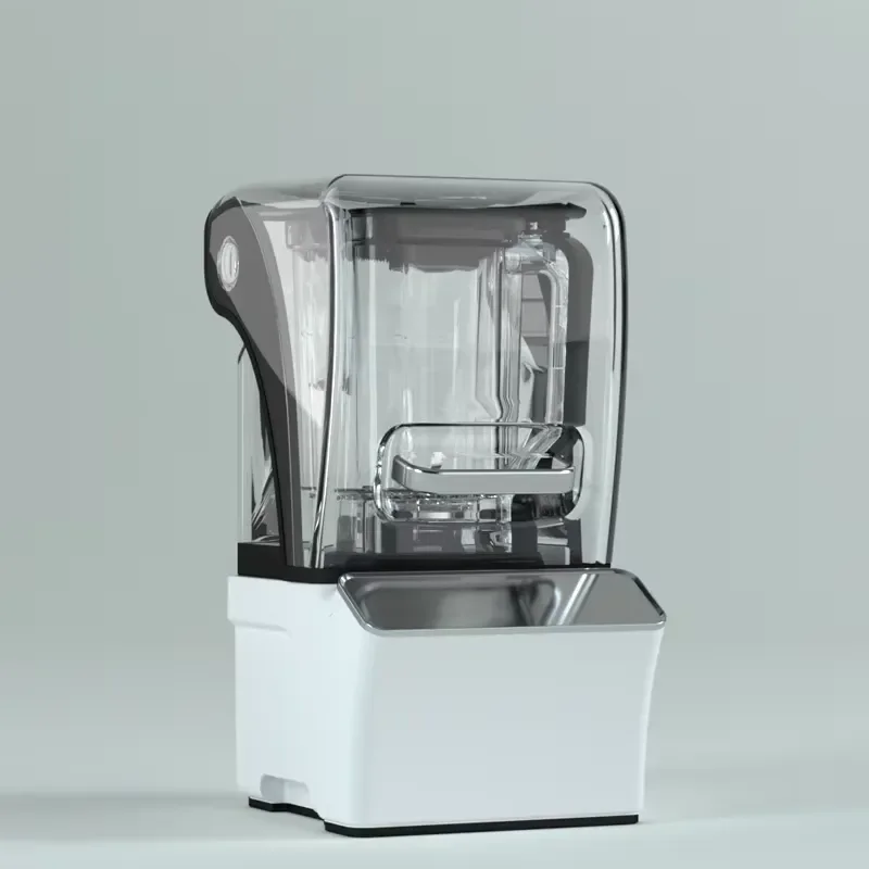 Heavy Commercial Multifunction Vacuum Smoothie Blender with Sound Enclosure Cover view 4
