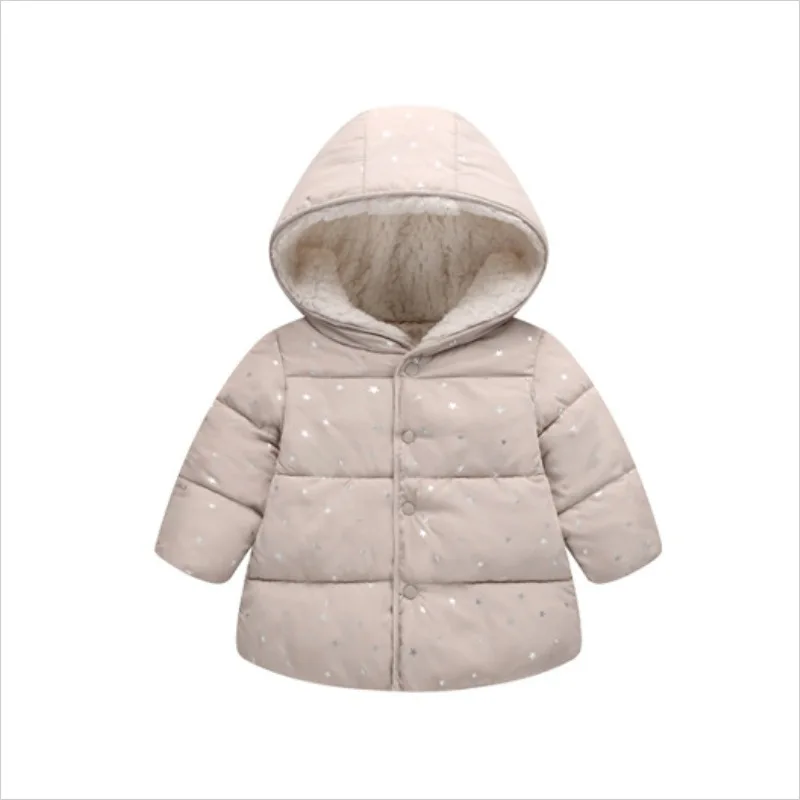 Children Cotton Coat Star Children Baby Cotton Coat Jacket Boys Winter Jacket Girls Coat Outerwear Girl Clothing Ropa De Niña