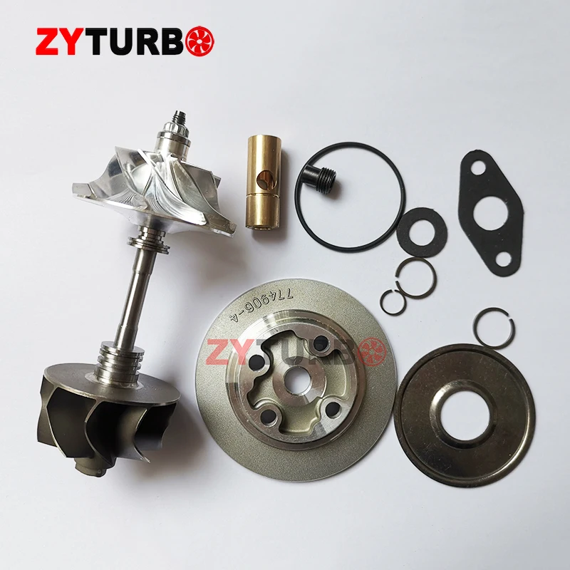 Billet Wheel Turbo Repair Kit GTD2056VZK 822182 Turbo Rotor Shaft and Wheel for Ford Ranger T7 Everest 3.2 200 HP Duratorq Euro view 2