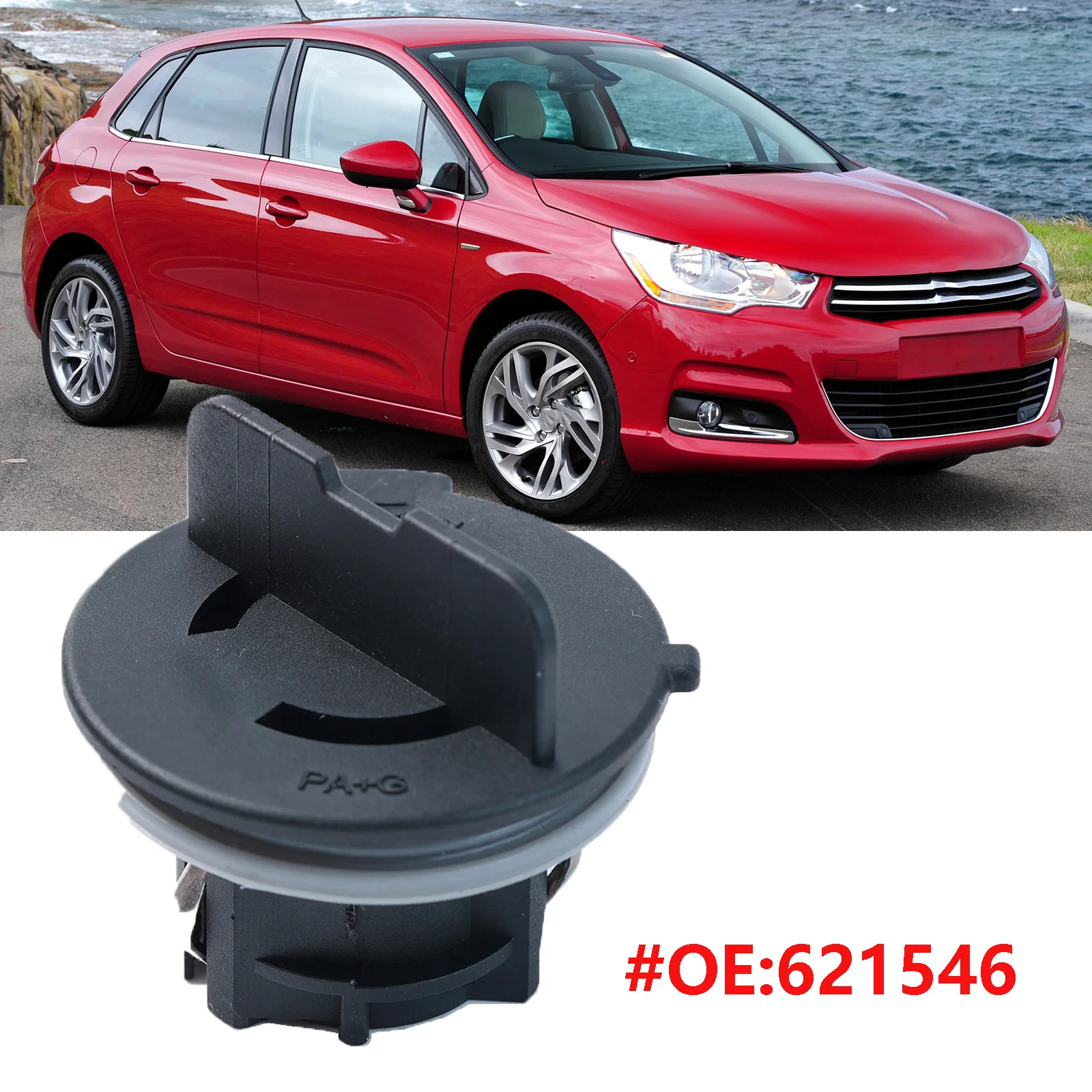 

For Citroen C4 Cactus C5 C8 For Peugeot 207 307 407 607 1007 Expert Indicator Bulb Holder Turn Signal Bulb Replacement 621546