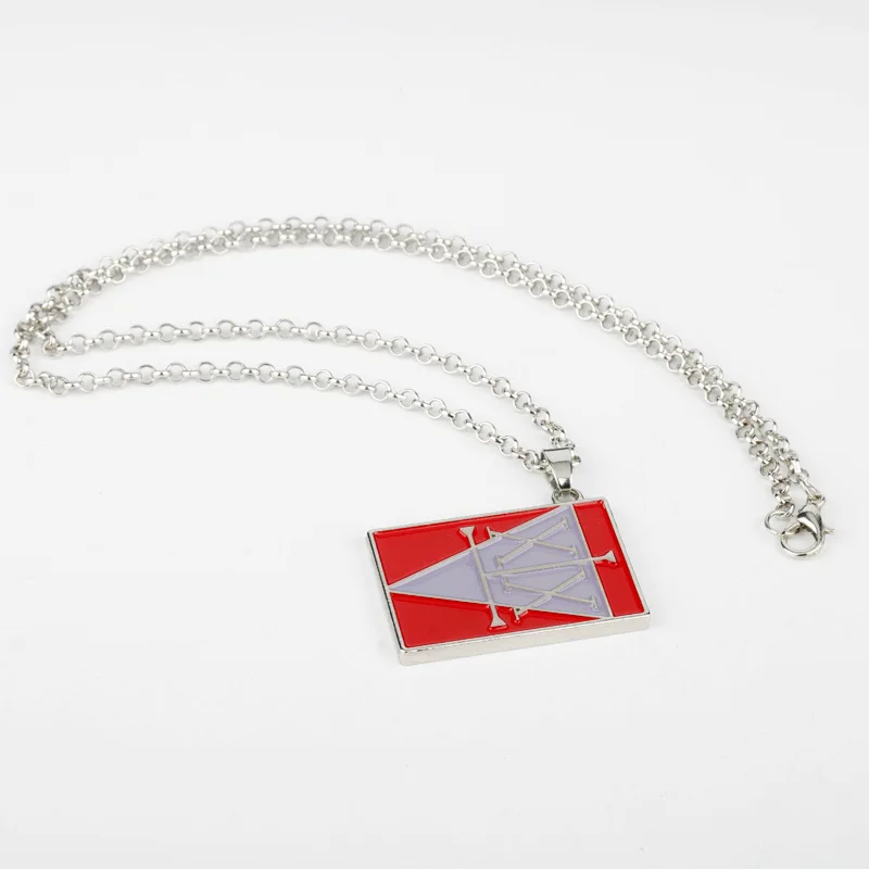 HUNTER×HUNTER cosplay pendant necklace keychain anime logo symbol backpack keyring props accessories fans gifts