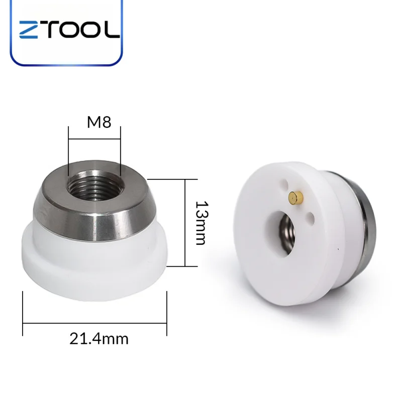 ZTOOL Ospri Laser Ceramic D21.4 M8 H13 D21.5 M8 H14 for Ospri Fiber Laser Cutting Machine