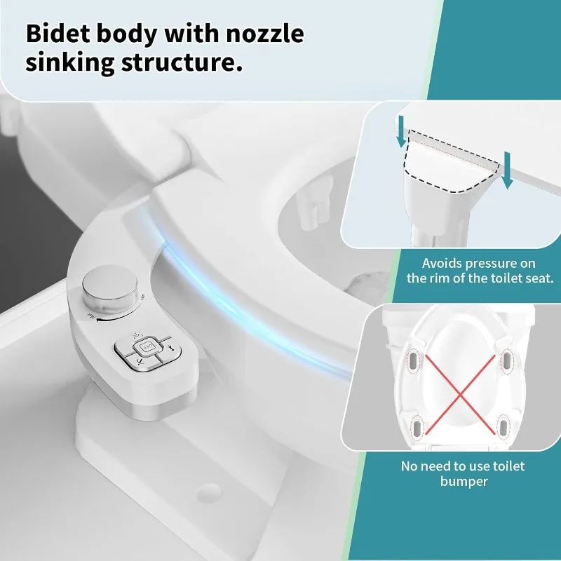 The body cleanser does not need electricity, the water temperature can be washed, and the fart washing artifact has no standard.