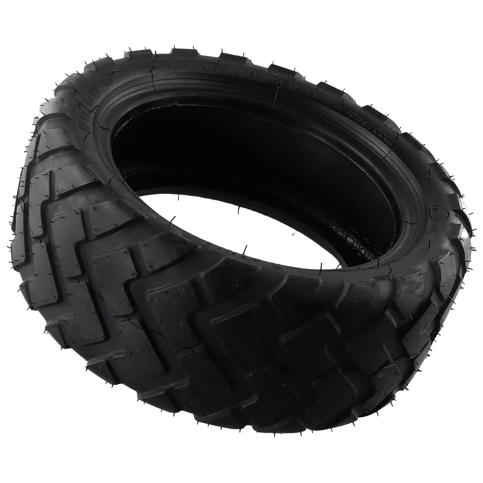 1pc Rubber Tubeless Tyre 10 Inch Electric Scooter 80/60-6 Thickened Tubeless Tyre Tire For 10x Black Scooter Parts