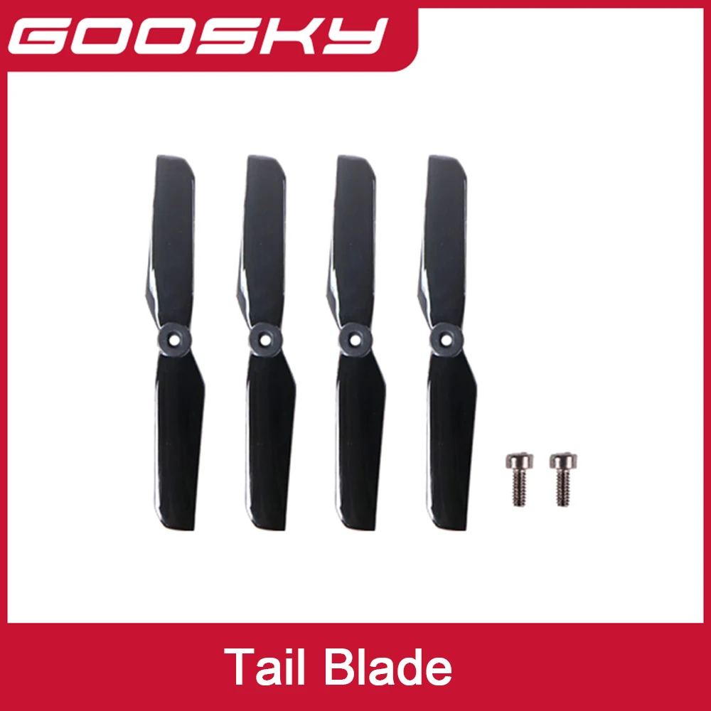 GOOSKY S2 Max RC helicóptero repuestos cola boom hoja principal hoja trasera placa base ESC transmisor batería dosel servos engranaje