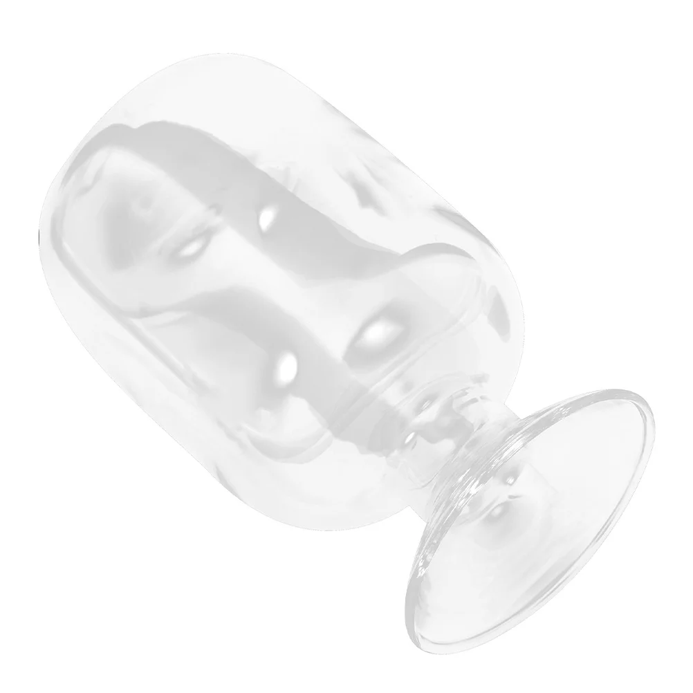 

Glass Match Storage Jar Transparent Decorative Cloche Holder Small Glass Bottle Display Container Home Decor Essential