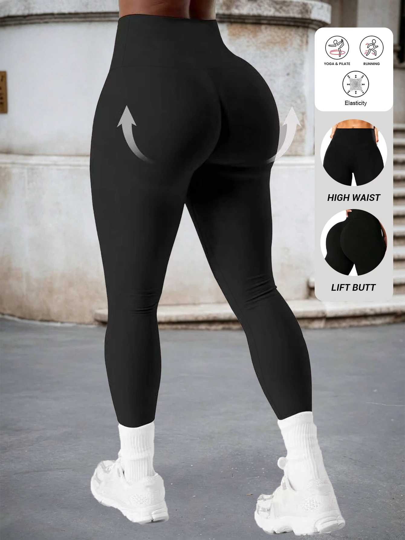 Thumbnail 4 - #13 Low Price Womens Stretch Leggings Deals