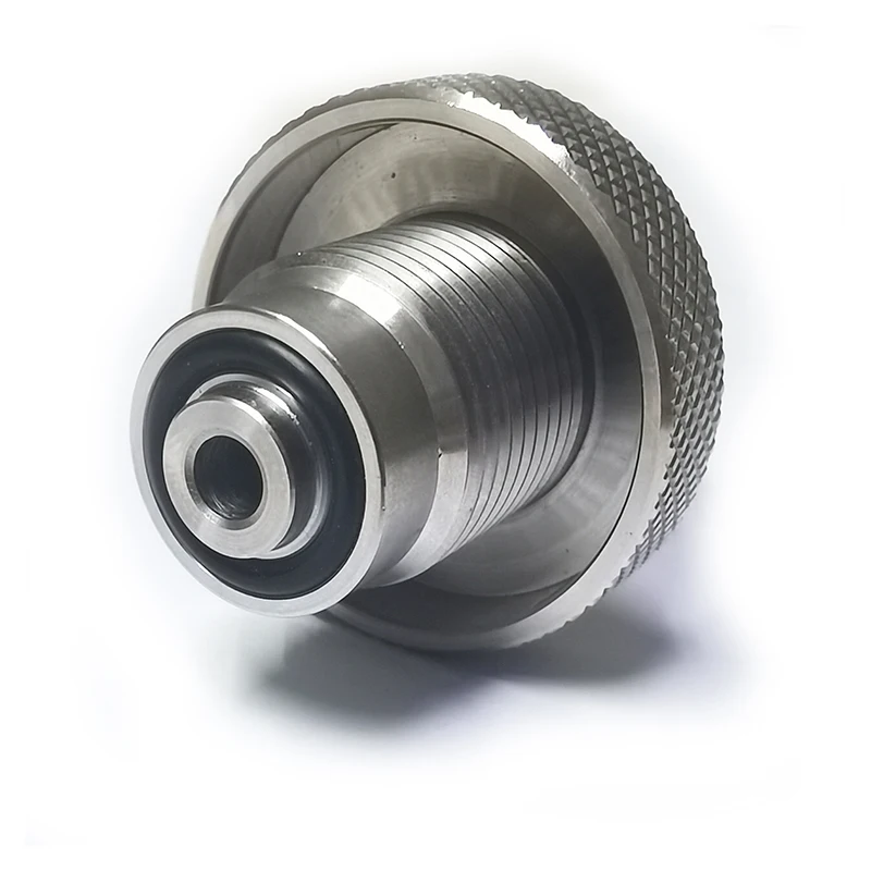 Адаптер заправочного клапана HPA G5/8 Din с быстроразъемной вилкой 8 мм из нержавеющей стали