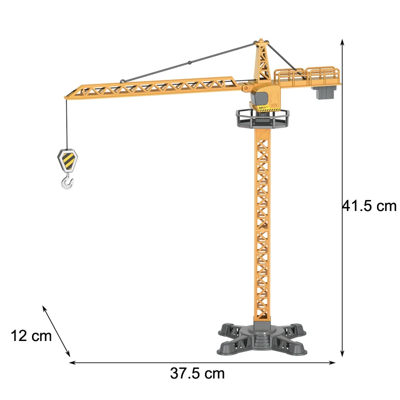 Diecast Excavator Tower Crane Toy Tractor forklift trucks Car Bulldozer Model Wholesale Boy Gift Digger Alloy+Plastic Vehicle