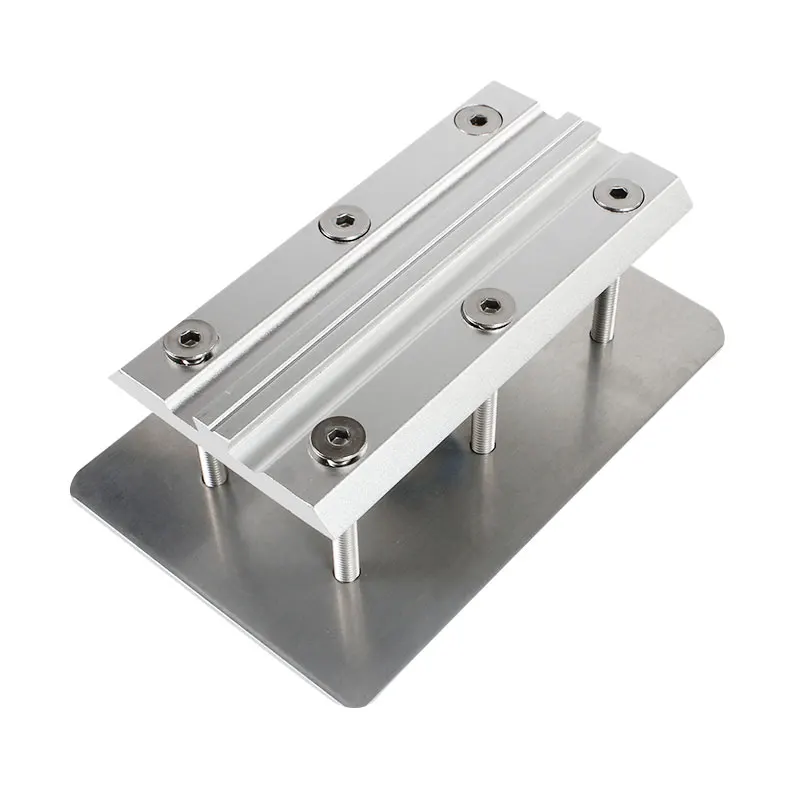TYTXRV Aluminum Alloy Additional Mount Base Plates For Motorhome RV Table Leg Accessories