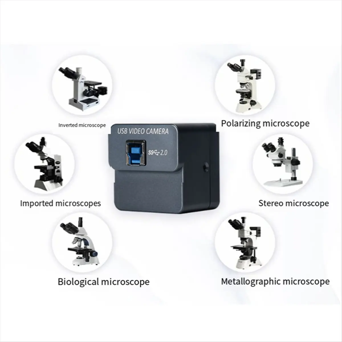 【~ New A88T】IMX Microscope Camera UVC USB Electronic Digital Microscope Eyepiece 8MP 4K for Sensor for Repair PCB Soldering