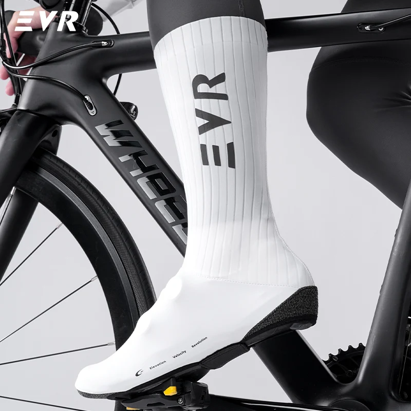 

EVR Spring and Autumn Cycling Shoe Covers Waterproof Locking Shoe Covers Coldproof and Windproof MTB Road Bicycle Cycling Shoes